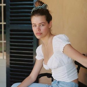 With Jéan Louie Top | White